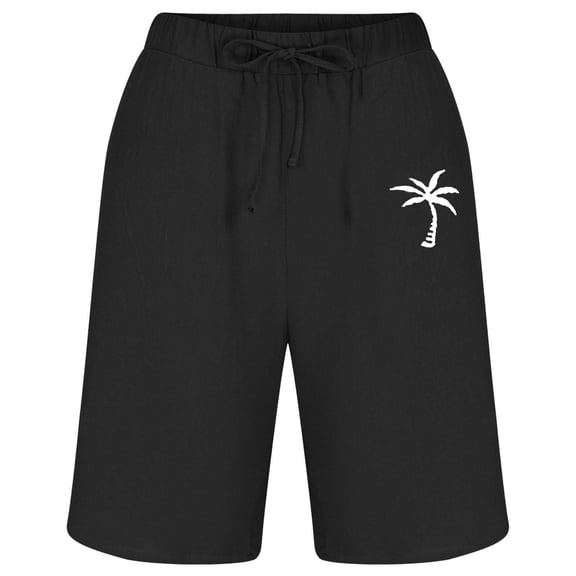 CONZONE Mens Casual Shorts Elastic Waist Drawstring Summer Shorts for Men Hawaii Graphic Y2K Lightweight Loose Fit Workout Gym Shorts With Pockets