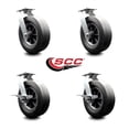 thumbnail image 2 of BBQ Smoker Grill Flat Free All Terrain 10 Inch Caster Wheel Set– Service Caster, 2 of 2