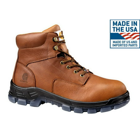 Carhartt CMZ6040 Made in the USA 6-Inch Brown Work (Best Made Work Boots)