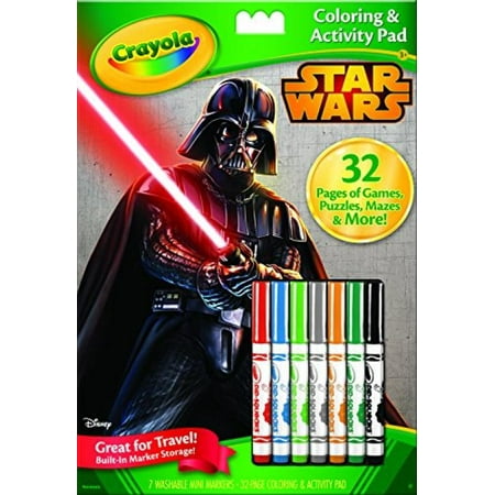 Crayola Star Wars Coloring & Activity Pad - Walmart.com