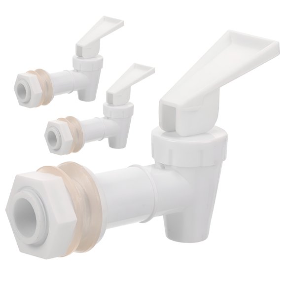 HIBIBUD 2026 New 3 Pcs Faucet Water Dispenser Valve Water Cooler Nozzle Spout Bucket Spigot Water Jug Spigot for Water Dispensing, Home Use, Kitchen Accessories, Camping, Outdoor Activities.