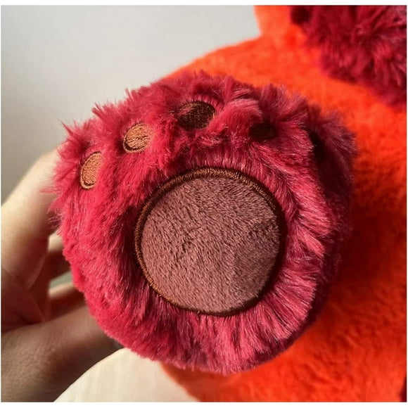 Jouet en Peluche Rouge, Poupée Meilin Panda Rouge, Oreiller Animal en Peluche 40cm pour Enfants et Fans, Cadeau d'Anniversaire et de Festival