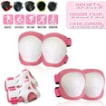 thumbnail image 7 of Knee Pads and Elbow Pads Protective Gear Set Elbow Pads and Knee Pads for Outdoor Sports with Wrist Guards 3 in 1 for Skating Cycling Bike Rollerblading Scooter, 7 of 7
