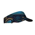 thumbnail image 2 of Disketp Bohemian Turtle Sun Visors for Women Men Unisex Tennis Golf Visor Hat Adjustable Summer Hats Sport Outdoor Visor Hat UV Protection Cap, 2 of 8