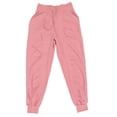 thumbnail image 2 of Pantalones de chándal casuales para mujer, pantalones deportivos de moda con bolsillo para actividades al aire libre, color rosa L, 2 of 8