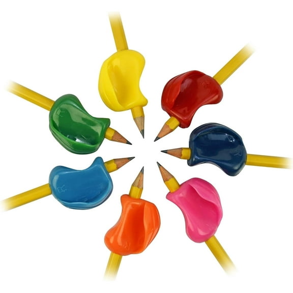 The Pencil Grip Crossover Ergonomic Grippers, 12 Count, Improves Handwriting, For Right- or Left-Handed Users