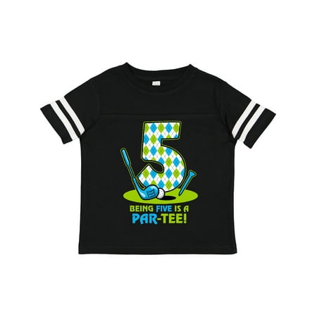 

Inktastic Golf Par-Tee 5th Birthday Gift Toddler Boy Girl T-Shirt
