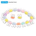 thumbnail image 3 of Unique Bargains Acrylic Beads for Jewelry Making, 50 Pack Acrylic Rabbit Beads for Bracelets, Mix Color, 3 of 5