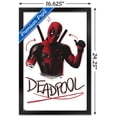 thumbnail image 3 of Marvel Deadpool Legacy - Thumbs up Wall Poster, 14.725" x 22.375" Framed, 3 of 5