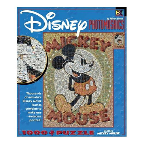 Disney Mickey Mouse Photomosaics 1000 Pcs Jigsaw Puzzle NISB for sale online 