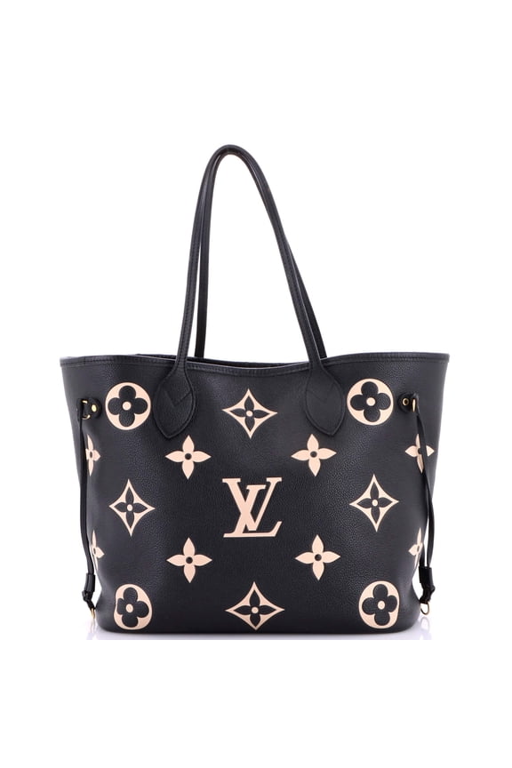 Pre-Owned Neverfull NM Tote Monogram Empreinte Giant MM By Rebag
