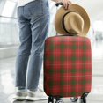 thumbnail image 2 of Red Green Checkerboard Checkered Pattern Luggage Cover Fashion Suitcase Cover Baggage Covers Fit 25-28 Inch Luggage (Go Travel), 2 of 5