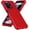 Red, variant on PT for Cricket Icon Pro SN512C 2026 / AT&T Motivate Pro 2 SN512A Tough Hybrid Phone Case Cover - Blue