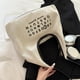 thumbnail image 4 of Bolso de hombro para mujer con bolso de mano con letras bolso de lona para el trabajo compras viajes, 4 of 9