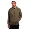 thumbnail image 2 of Next Level Unisex Laguna Sueded Hoodie 9304 - Military Green Size M, 2 of 4