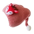 thumbnail image 2 of Children Christmas Hat Cartoon Pattern Knitted Santa Hat Christmas Knitted Hat For Winter, 2 of 4