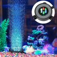thumbnail image 1 of Submersible Underwater Fish Tank Light Color Changing LED Air Light Aquarium Air Bubble 6pcs Lamp Making Oxygen for Fish Tank, 1 of 10