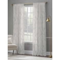 thumbnail image 4 of Grey Branches Sheer Curtains 96 Inch Length 2 Panels Set, Vintage Art Farmhouse Voile Window Treatment Semi Sheer Long Curtains Drapes for Bedroom/Living Room/Kitchen 52"x96"x2, 4 of 7