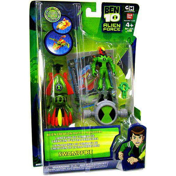 Ben 10 Alien Creation Battle Launchers Swampfire Action Figure