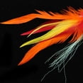 thumbnail image 3 of Trucha Salmón Steelhead Pesca con mosca Streamer Moscas Agua salada Amarillo con kusrkot Moscas de pesca con mosca, 3 of 8