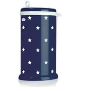 Ubbi Steel Diaper Pail, Navy Stars