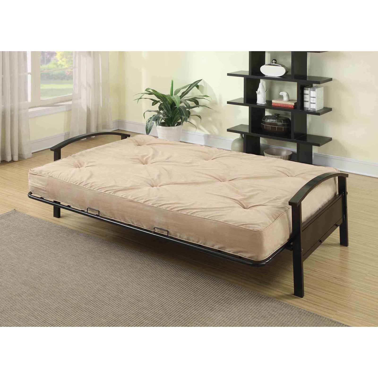Primo International 8" Avery Futon Pocket coil Mattress, Cappuccino