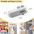 thumbnail image 5 of Mini Bag Sealer 2024 New 2 In 1 Usb Rechargeable Chip Bag Sealer Heat Seal Portable Handheld Rechargeable Vacuum Food Sealer Bag Sealing Machine For Snacks Chips Fresh Storage, 5 of 9