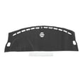 thumbnail image 1 of Cubierta del tablero compatible para JAGUAR XF 2009-2015, alfombra de cubre tablero de poliéster y silicona antideslizante color gris, 1 of 1