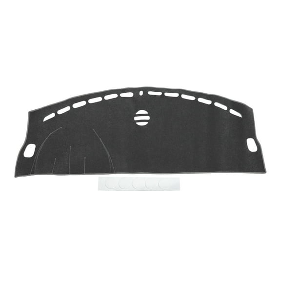 Dash Cover Compatible for JAGUAR XF 2009-2015, Non-Slip Polyester Silicone Gray Center Console Dashboard Cover Mat Pad Carpet