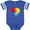 Football Blue and White, variant on Inktastic Autism Puzzle Heart Boys or Girls Baby Bodysuit