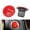 Red, variant on Car Start Stop Push Button Keyless One-click Engine Ignition Switch For Mercedes Benz All Models C W204 GLK X204 W176 W205 W212
