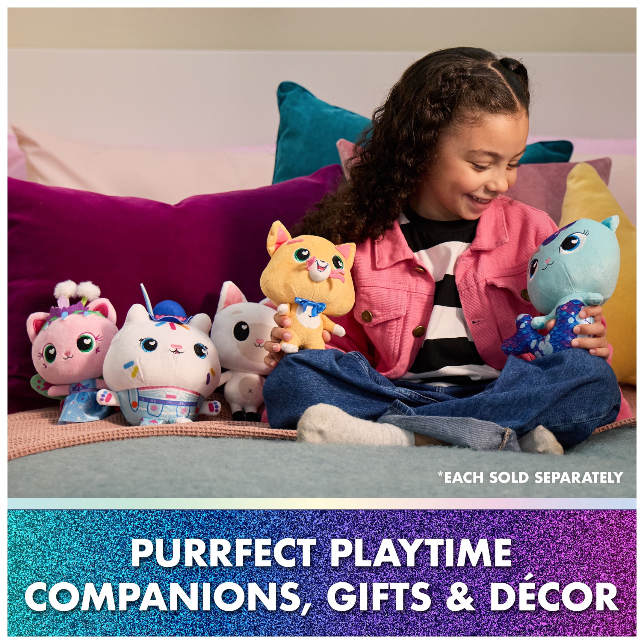 Gabby’s Dollhouse: The Movie Chumsley Plush Toy, Stuffed Animal for Ages 3 & Up, 8”