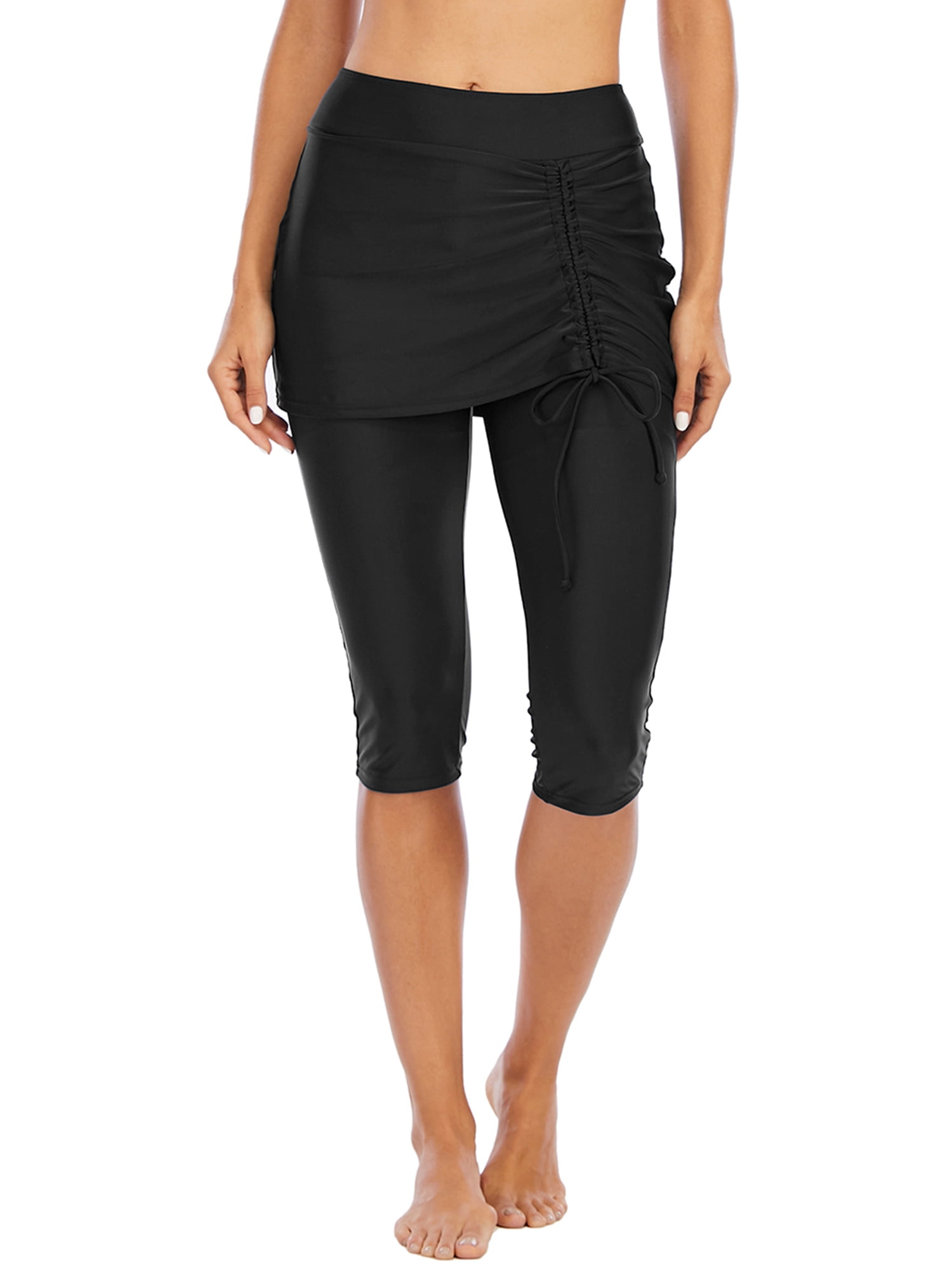 Zia-Tech Capri Skirt Grey Capri Leggings Retail $67 S 