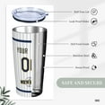 thumbnail image 6 of Milwaukee Cup Insulated Tumbler with Straw Custom Any Name & Number 20 oz Gifts for Men Women, 6 of 7