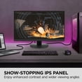 thumbnail image 3 of ViewSonic VX2716A 27 Inch 1080p 1ms 120Hz IPS Gaming Monitor with Eye Care, USB C, HDMI 1.4, and DisplayPort Inputs, 3 of 5