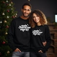 thumbnail image 2 of EcoLoom Main Character Energy Long Sleeve Unisex Midweight Crewneck Sweatshirt, 2 of 4