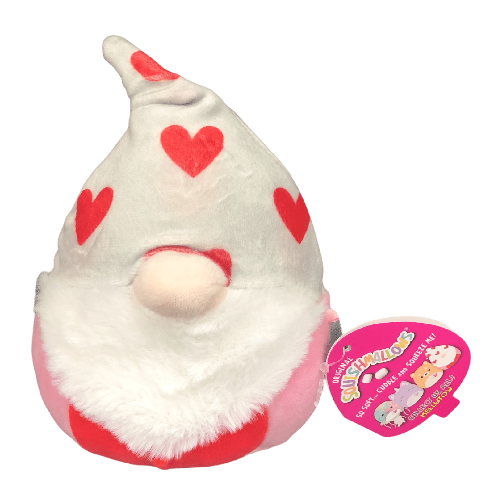 Squishmallow Remmy Gnome 5" 2021 Valentine Day Kellytoy Plush 