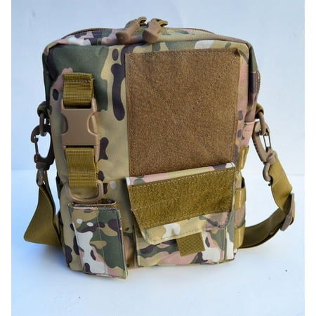 Camo MOLLE First Aid Bag Pouch Trauma Medic Utility Rucksack (MultiCam #3)