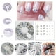 thumbnail image 1 of Fiudx Pegatinas de Uñas Deslumbrantes, Decoración Artística con Lentejuelas Coloridas, Fácil Aplicación para Uñas, Perfectas para Fiestas y Eventos, Entusiastas Del Arte de Uñas, Incluye 1 Caja de Di, 1 of 6