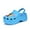 Blue, variant on Women's Platform Clogs Hight Heels Mules Breathable Beach Sandals Slippers Lightweight Slip On Garden Shoes