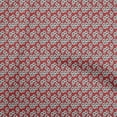 thumbnail image 1 of oneOone Cotton Poplin Twill Maroon Fabric Florals Sewing Fabric By The Yard Printed Diy Clothing Sewing Supplies 56 Inch Wide, 1 of 1