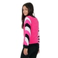 thumbnail image 5 of Jollidays Girls Zesty Zebra Long Sleeve Crewneck Ugly Christmas Sweater, Size S-XL, 5 of 5