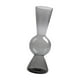 thumbnail image 5 of Jarrón de cristal nórdico para flores, maceta con flores secas, decorativo para bodas. gris, 5 of 9