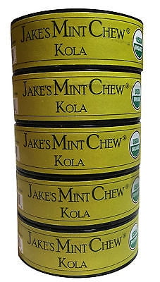 Jake's Mint Chew - Kola - 5 pack - Tobacco & Nicotine Free!