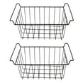 thumbnail image 1 of Freezer Basket, 2Pcs Chest Freezer Organizer Bins Deep Freezer Wire Basket Storage Bin With Handles, Hanging Stackable Chest Freezer Storage Baskets For Pantry Home, 1 of 8