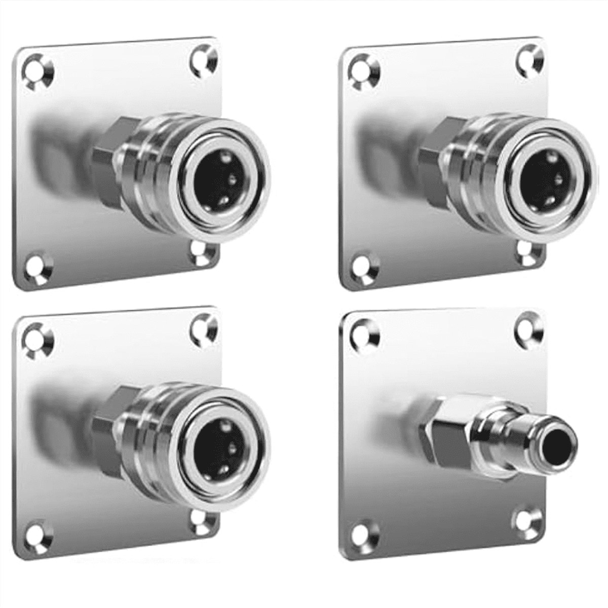 Foam Cannon Holder,Pressure Washer Holder,1/4Quick Connect Automatic Foam Cannon Mount,Pressure Washer Nozzle Tip Holder,3 * foam cannon holder 1 * foam holder