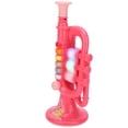 thumbnail image 2 of Baby Instrument Toy, Electronic Trumpet Toy Light Effect Exercise Lung Capacity  For Early Education Pink, 2 of 8