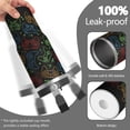 thumbnail image 3 of 1pc 30oz Tumbler with Straw & Handle - Insulated Stainless Steel Cup | Holiday Gift for Man Women (Christmas, Valentine's, Birthday), 3 of 7