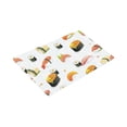 thumbnail image 3 of MKHERT Funny Sushi Art Japanese Food Doormat Rug Home Decor Floor Mat Bath Mat 30x18 inch, 3 of 3