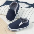 thumbnail image 2 of Povozer Infant Baby Boys Girls Canvas Sneaker Toddler Slip On Anti Skid Newborn First Walkers Shoes(Blue,5 Toddler), 2 of 6